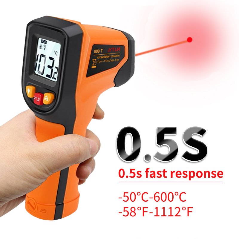 Industrial Laser Thermometer - T400 T600 Digital Infrared Thermometer -50℃