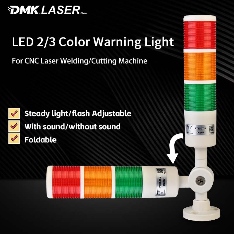 Industrial Laser Light - LED Tricolor Light Signal Tower Stack