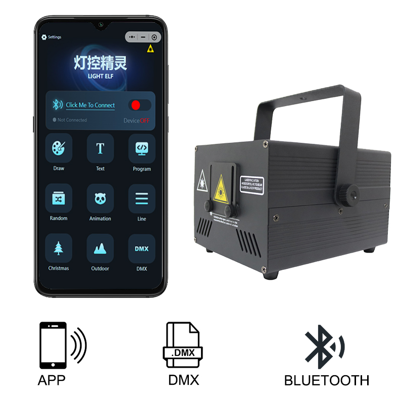 Laser Power Supply 60W - Sunart 2-15W Light Elf App Drawing