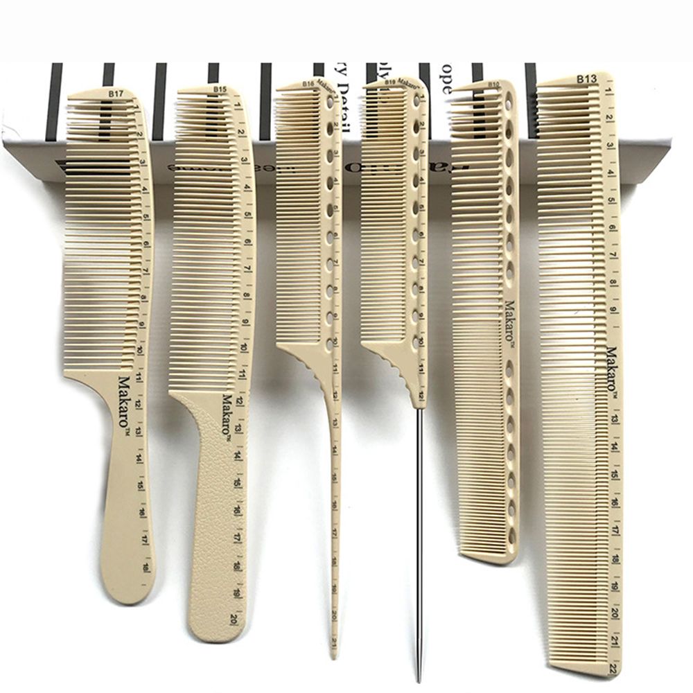Industrial Laser Tool - 1PC Barber Comb Plastic Clear Scale