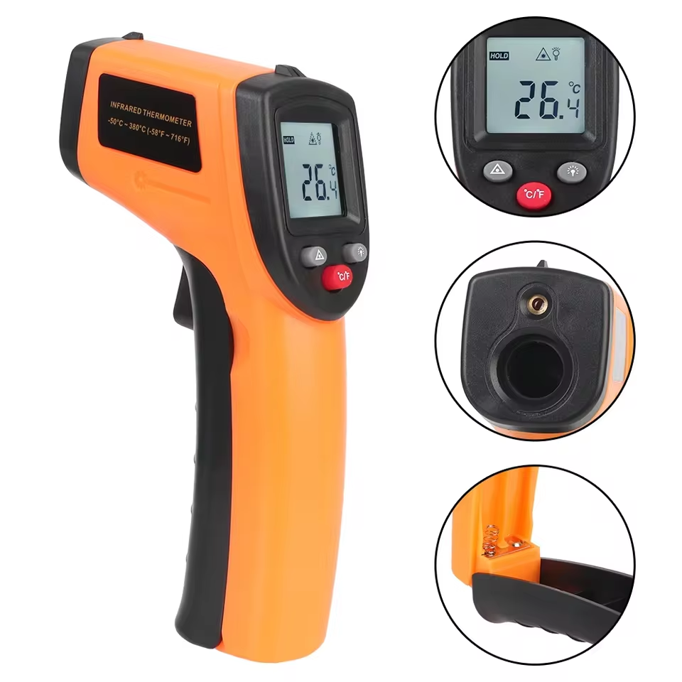 Industrial Laser Thermometer - New T600 T600A Digital Infrared Thermometer