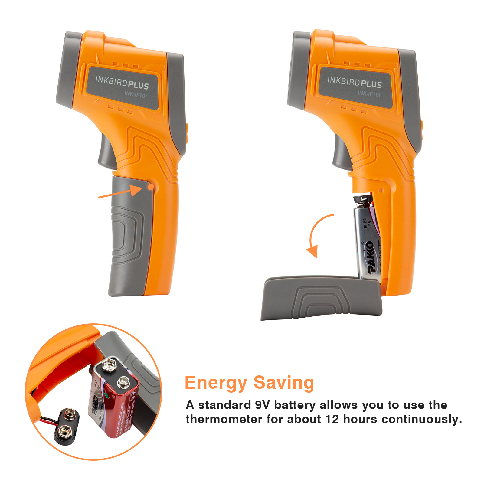 Inkbird Laser Infrared Thermom - Industrial Laser Thermometer recension och pris