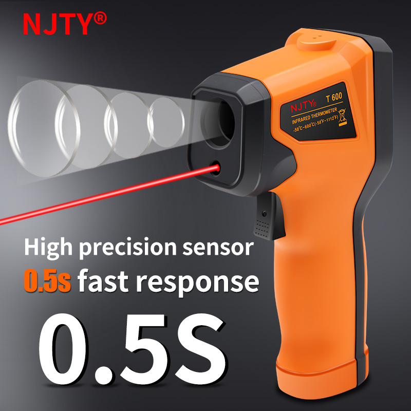 T400 T600 Digital Infrared The - Industrial Laser Thermometer recension och pris