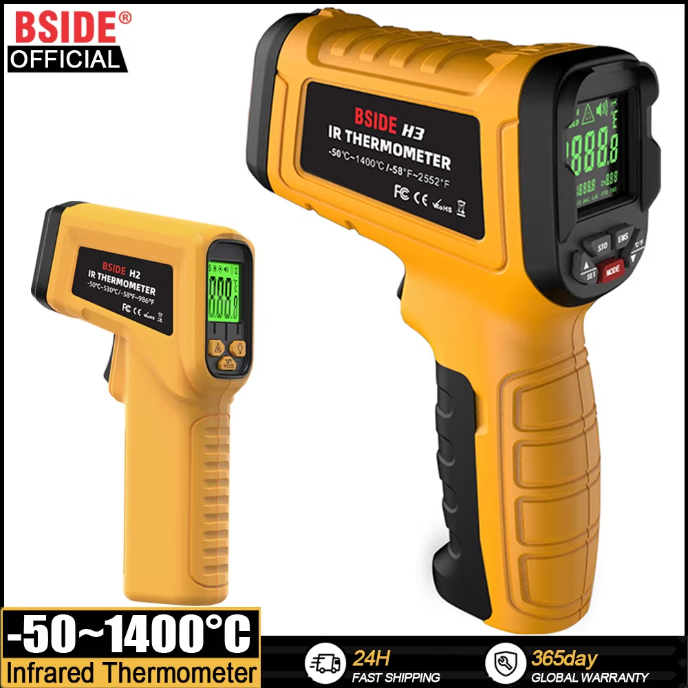 BSIDE Infrared Thermometer H2  - Industrial Laser Thermometer recension och pris