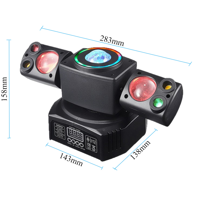 DMX Colorful LED Beam Laser St - Laser Power Supply 60W recension och pris