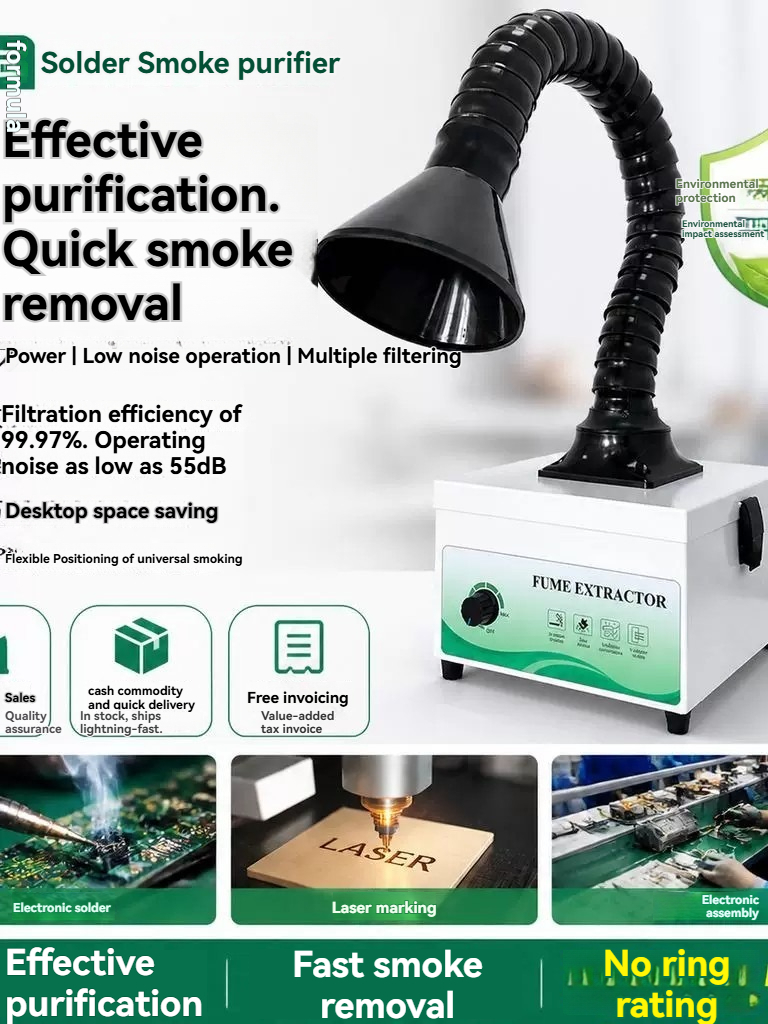 Mini Solder Smoke Absorber – I - Industrial Laser Fume Extractor recension och pris