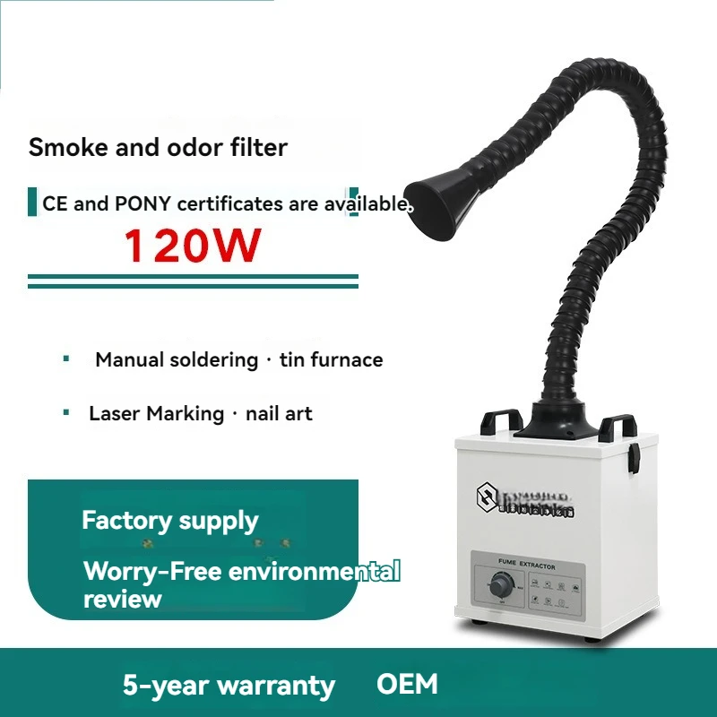 Pure Air Fume Extractor Indust - Industrial Laser Fume Extractor recension och pris