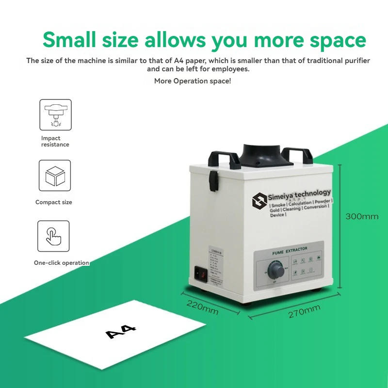 Pure Air Fume Extractor Indust - Industrial Laser Fume Extractor recension och pris