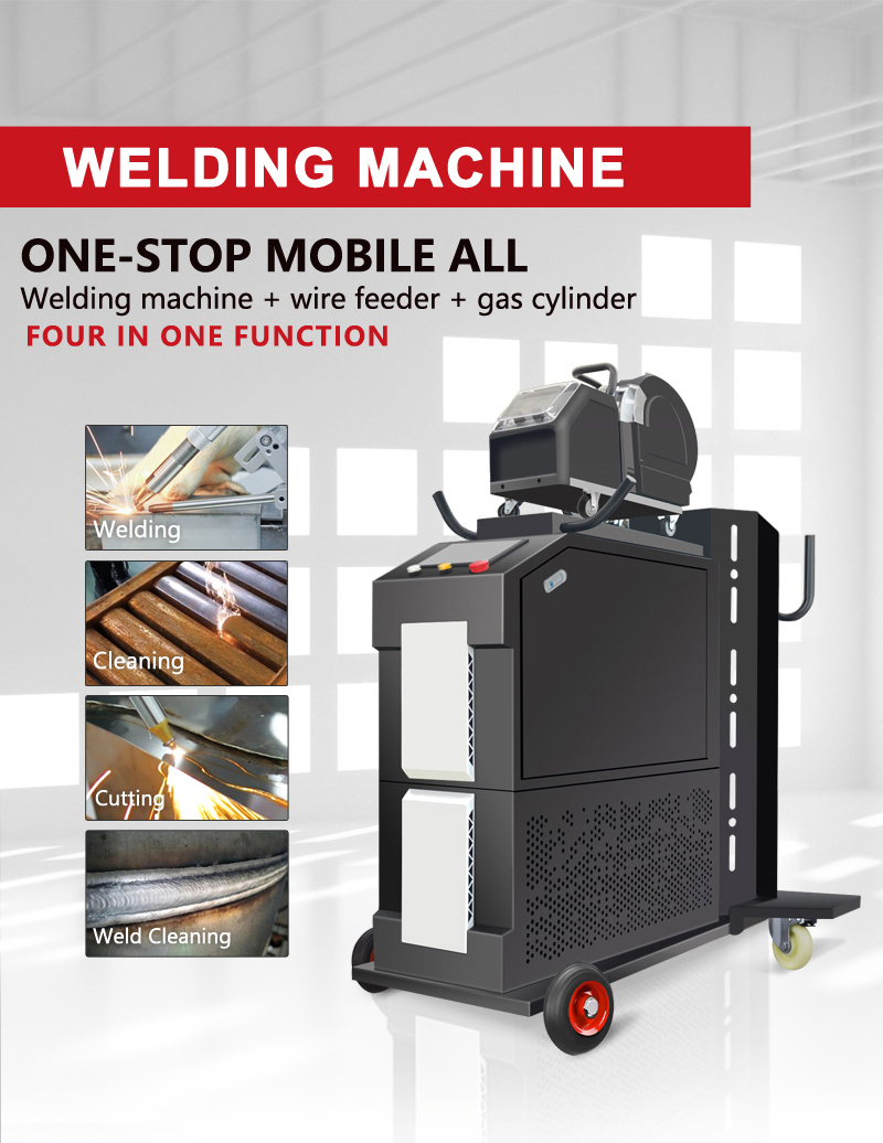 Heavy-Duty 3000W Water-Cooled  - Industrial Handheld Laser Welder recension och pris