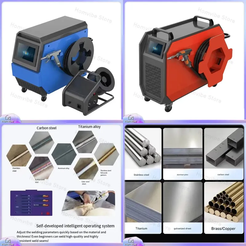 Four-in-One Air-Cooled Laser W - Industrial Handheld Laser Welder recension och pris