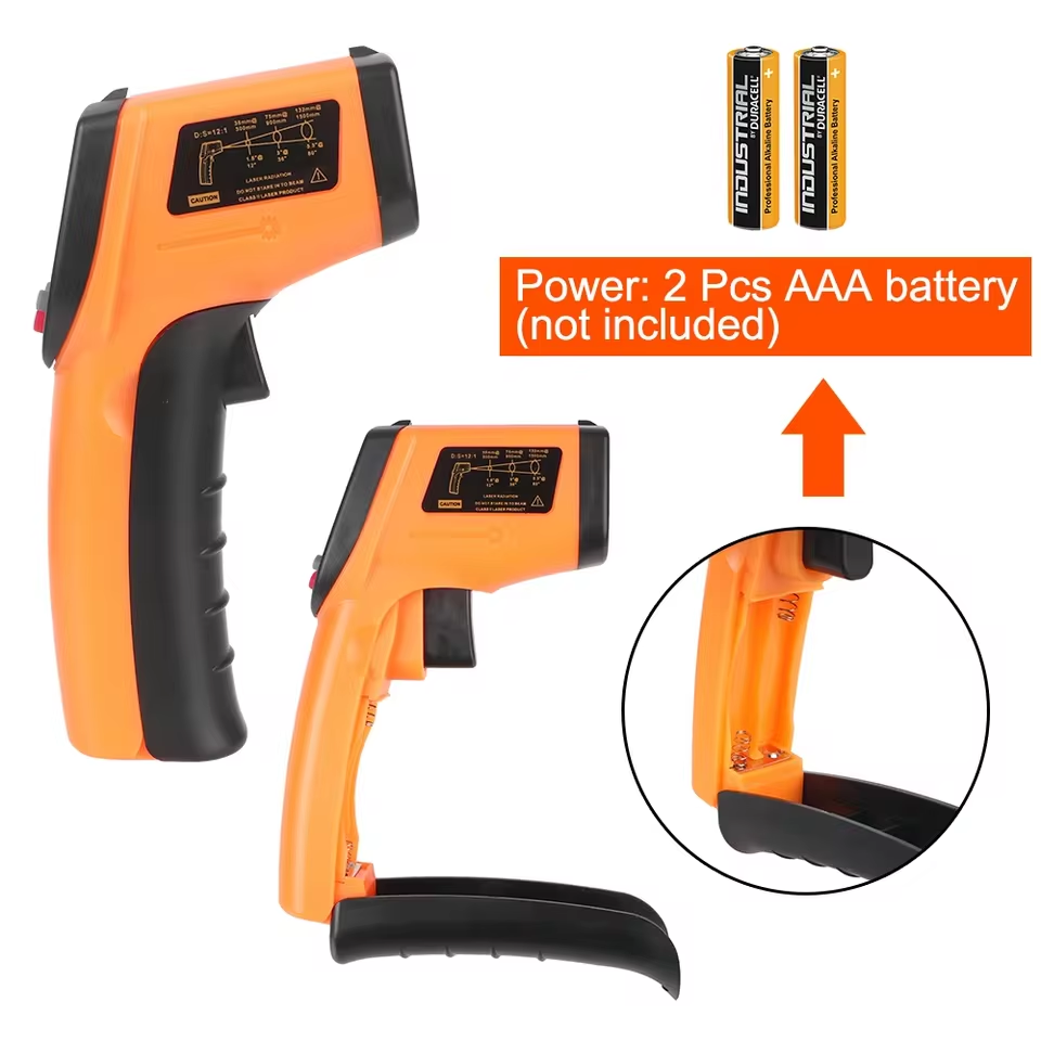 New T600 T600A Digital Infrare - Industrial Laser Thermometer recension och pris