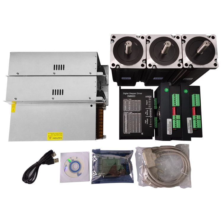 3 Axis 4.5Nm 8Nm 12Nm Nema 34  - Stepper Driver Cnc recension och pris