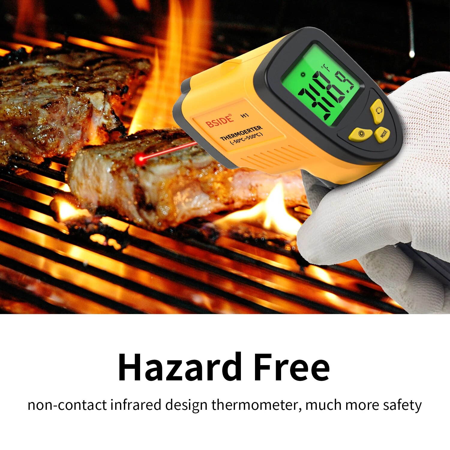 Digital Infrared Thermometer - - Industrial Laser Thermometer recension och pris