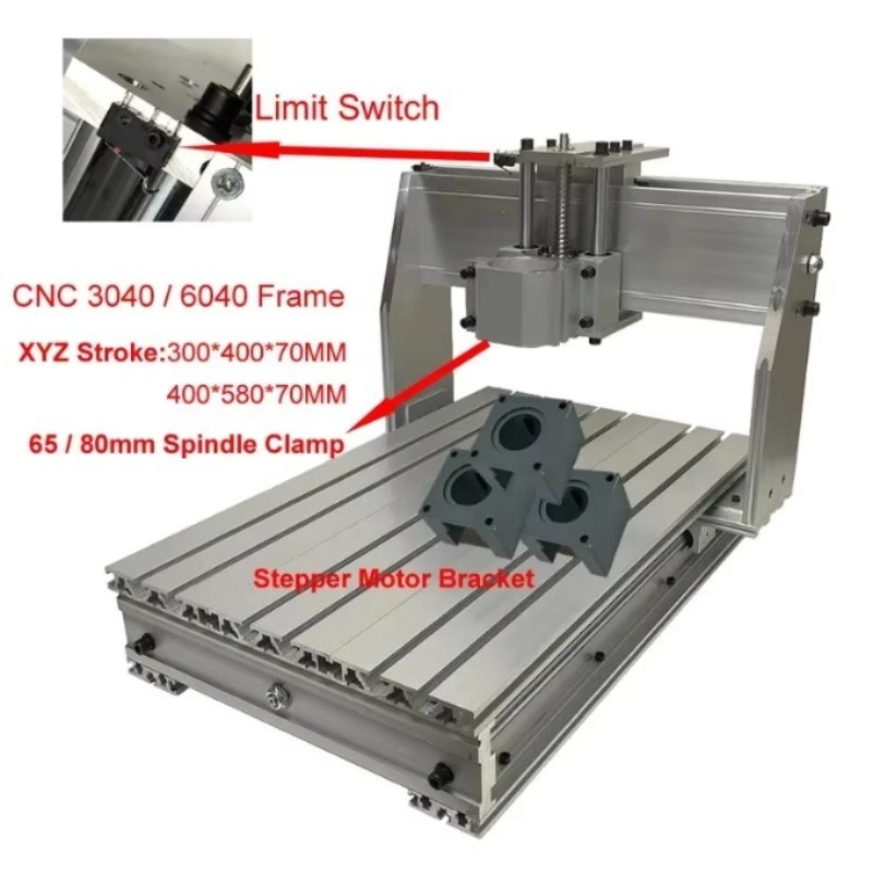 Aluminum CNC 3040 6040 Frame K - Cnc Router Machine recension och pris
