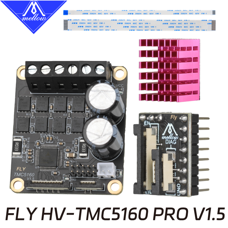 Mellow Fly 24V/48V HV TMC5160  - Stepper Driver Cnc recension och pris