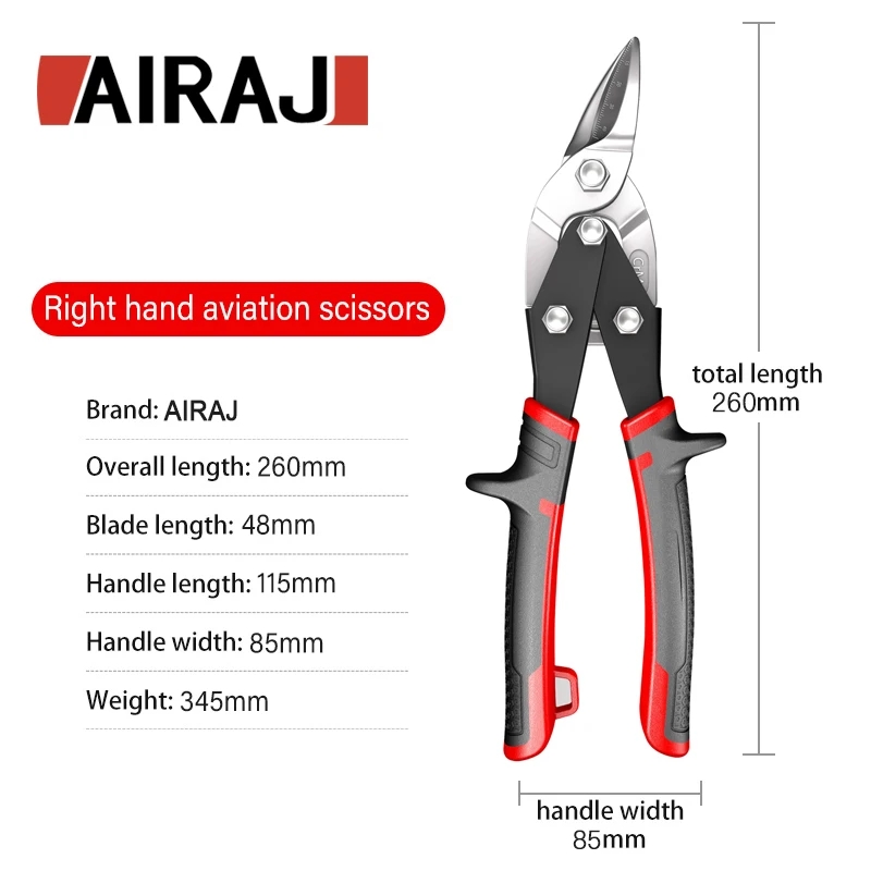 AIRAJ  Aviation Scissor Tin Sn - Industrial Laser Drill recension och pris